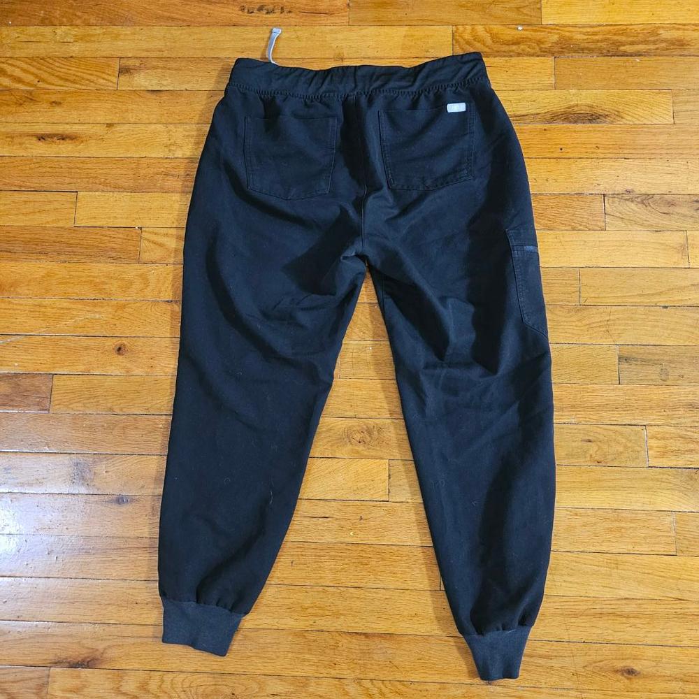 FIGS Technical Collection Jogger Pants Black Medium - Picture 9 of 10